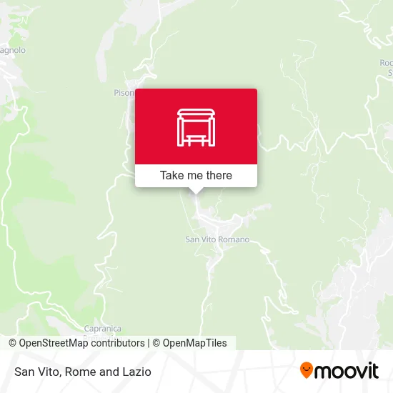 San Vito map