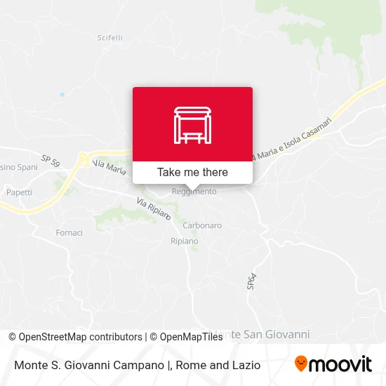 Monte S. Giovanni Campano | map