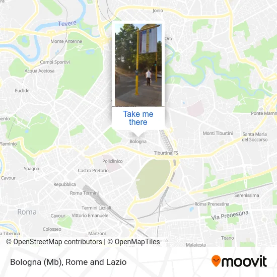 Bologna (Mb) map