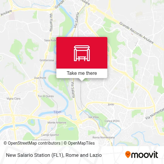 New Salario Station (FL1) map