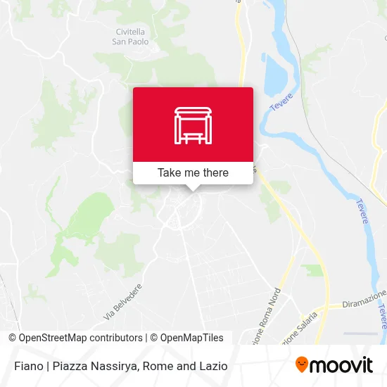 Fiano | Piazza Nassirya map