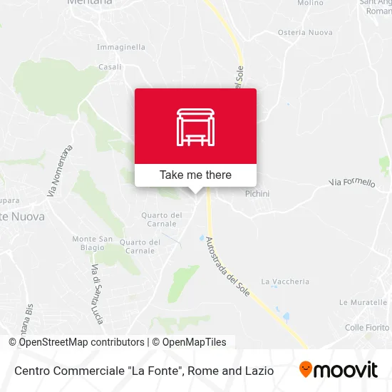 Centro Commerciale "La Fonte" map