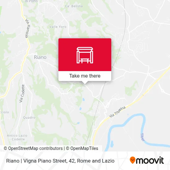 Riano | Vigna Piano Street, 42 map
