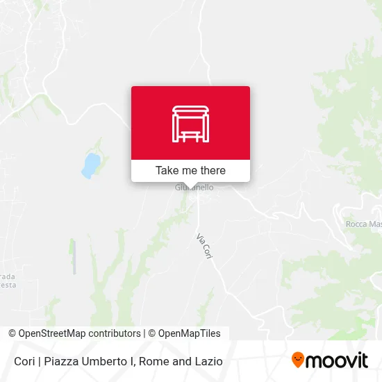 Cori | Piazza Umberto I map
