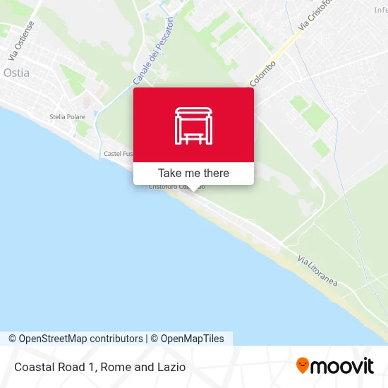 Coastal Road 1 map