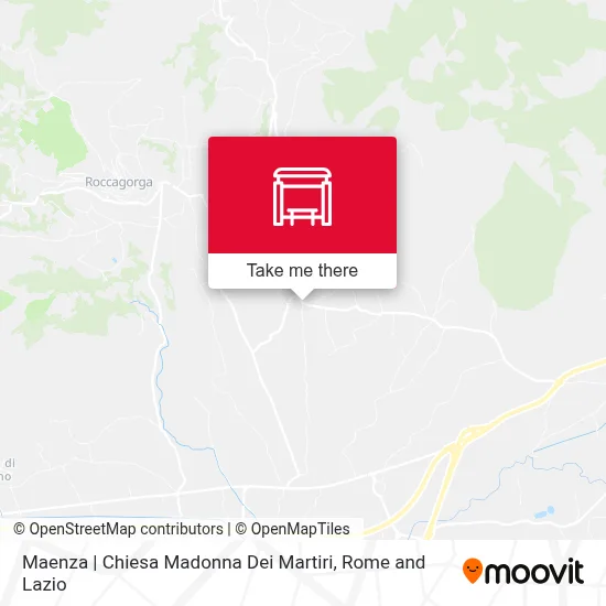 Maenza | Chiesa Madonna Dei Martiri map