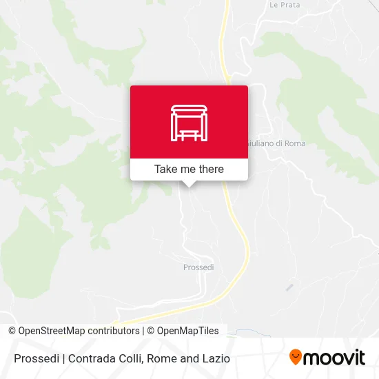 Prossedi | Contrada Colli map