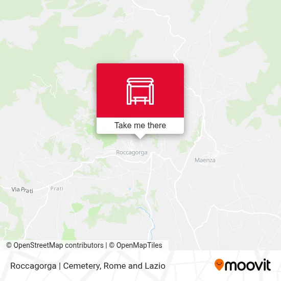 Roccagorga | Cemetery map