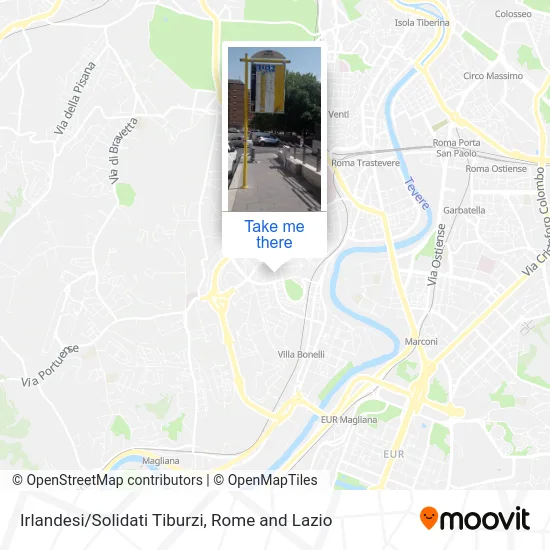 Irlandesi/Solidati Tiburzi map