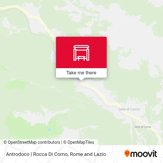 Antrodoco | Rocca Di Corno map