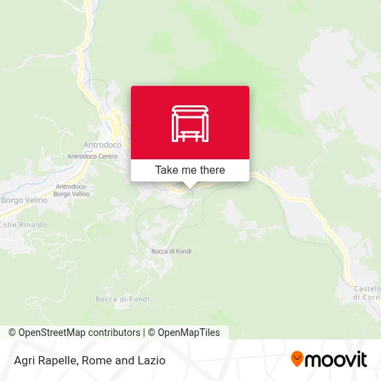 Agri Rapelle map