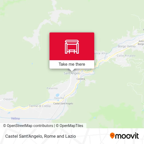 Castel Sant'Angelo map