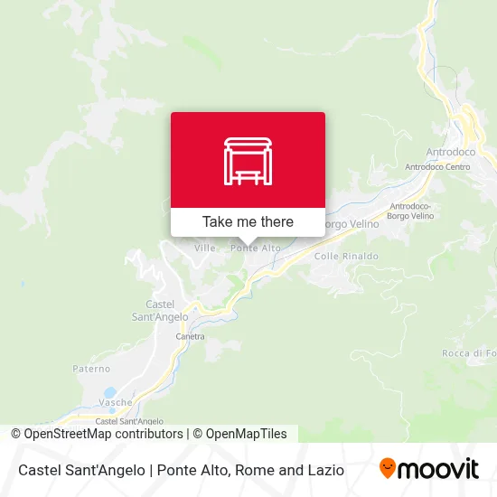 Castel Sant'Angelo | Ponte Alto map