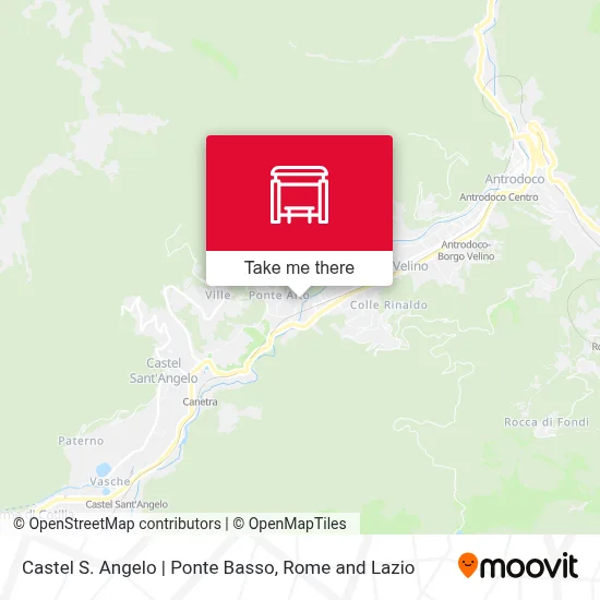 Castel S. Angelo | Ponte Basso map