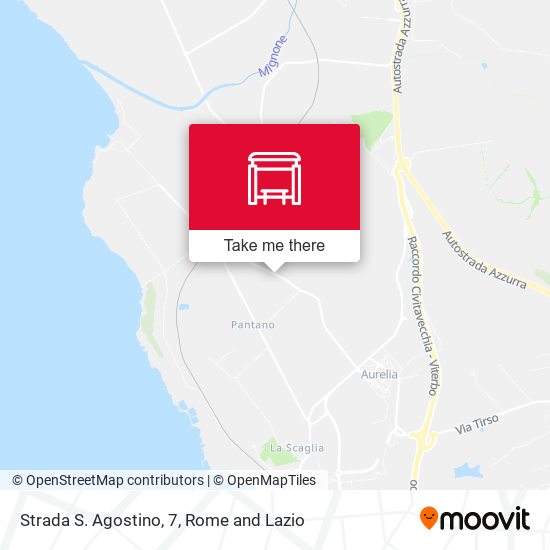 Strada S. Agostino, 7 map