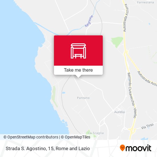 Strada S. Agostino, 15 map