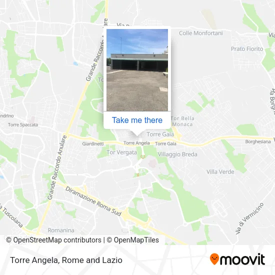 Torre Angela map