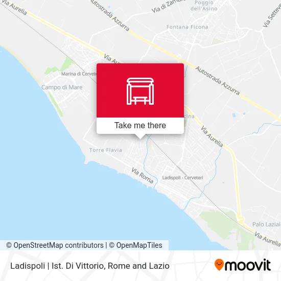 Ladispoli | Di Vittorio Institute map