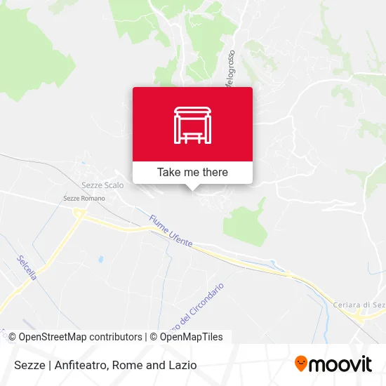 Sezze | Anfiteatro map