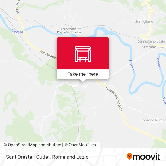 Sant'Oreste | Outlet map