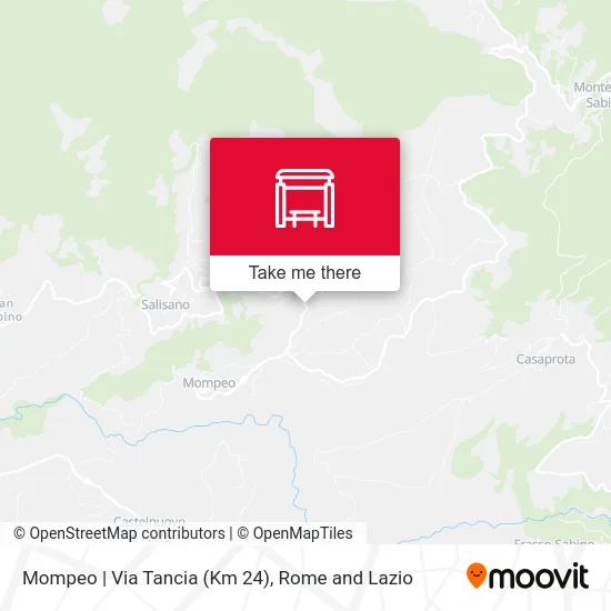 Mompeo | Tancia Road (Km 24) map