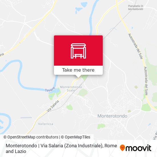 Monterotondo | Via Salaria (Zona Industriale) map