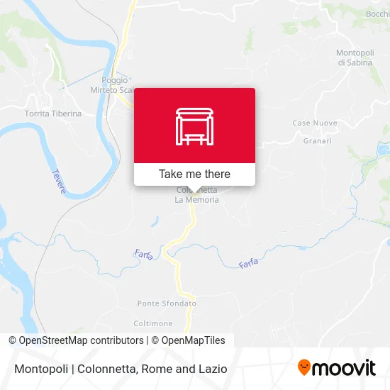 Montopoli | Colonnetta map
