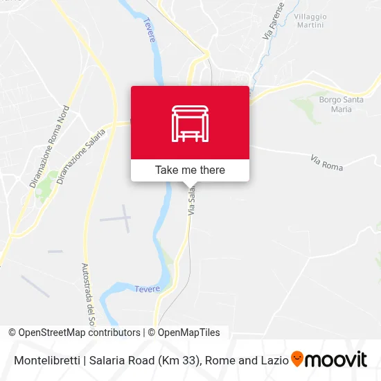 Montelibretti | Salaria Road (Km 33) map