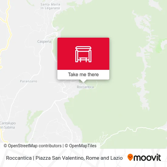 Roccantica | Piazza San Valentino map