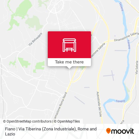 Fiano | Via Tiberina (Zona Industriale) map
