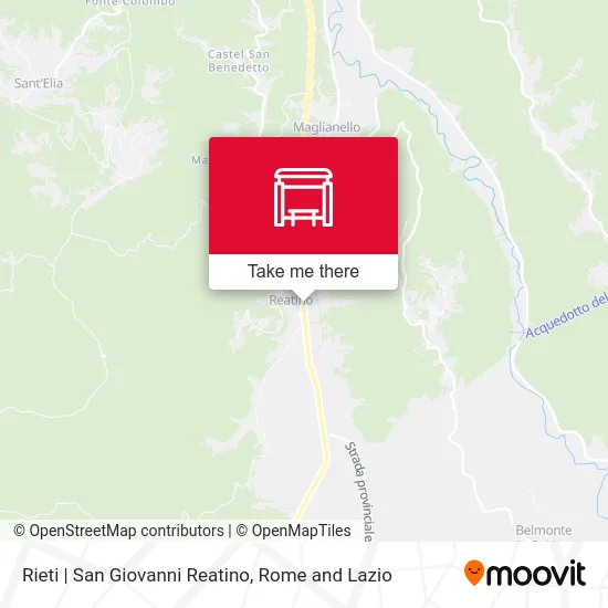 Rieti | San Giovanni Reatino map