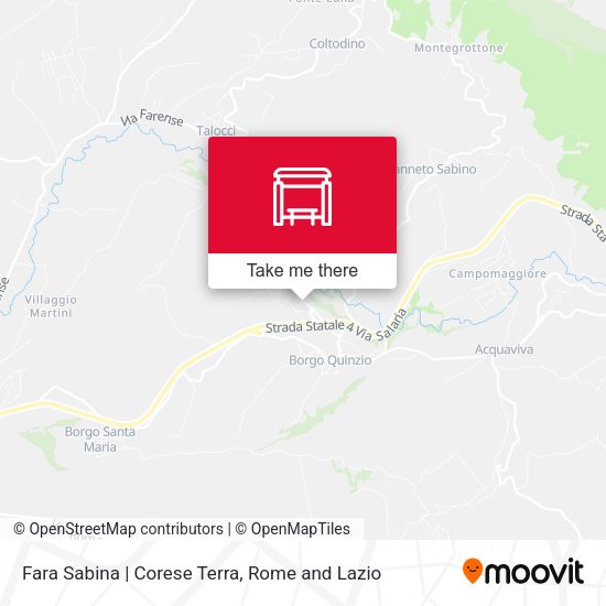 Fara Sabina | Corese Terra map