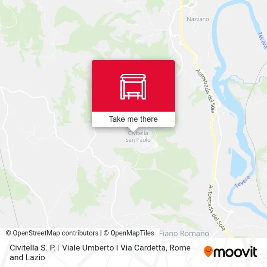Civitella S. P. | Viale Umberto I Via Cardetta map