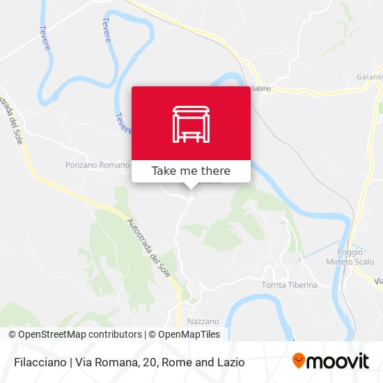 Filacciano | Via Romana, 20 map