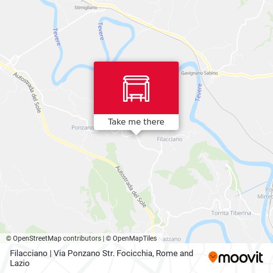Filacciano | Via Ponzano Str. Focicchia map