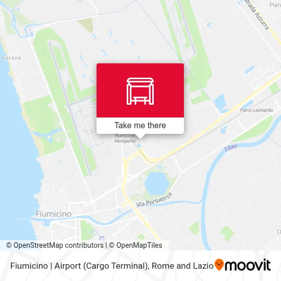 Fiumicino | Airport (Cargo Terminal) map