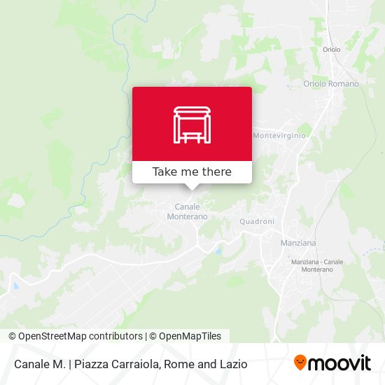 Canale M. | Piazza Carraiola map