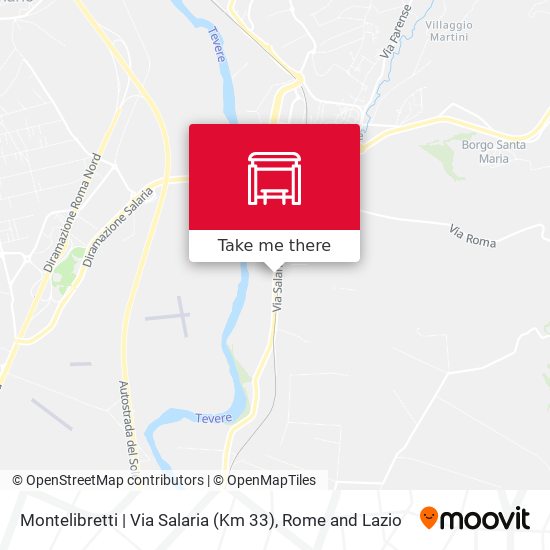Montelibretti | Via Salaria (Km 33) map