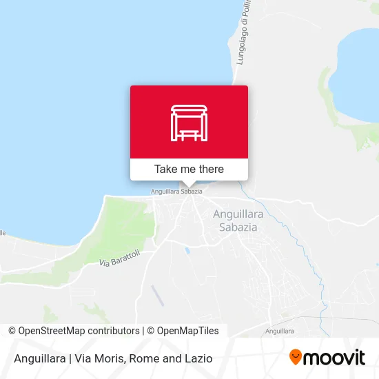 Anguillara | Via Moris map