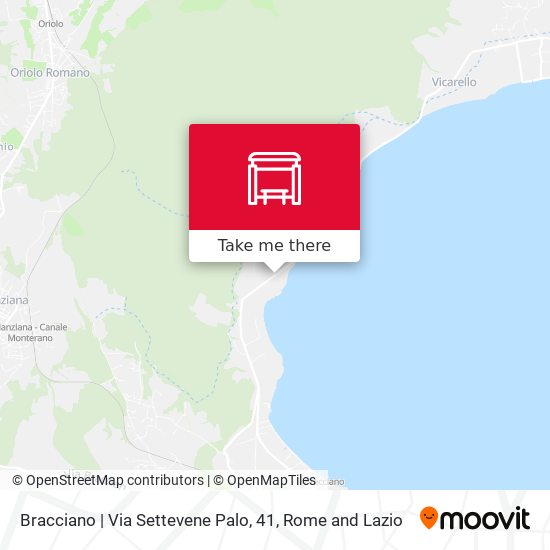 Bracciano | Via Settevene Palo, 41 map