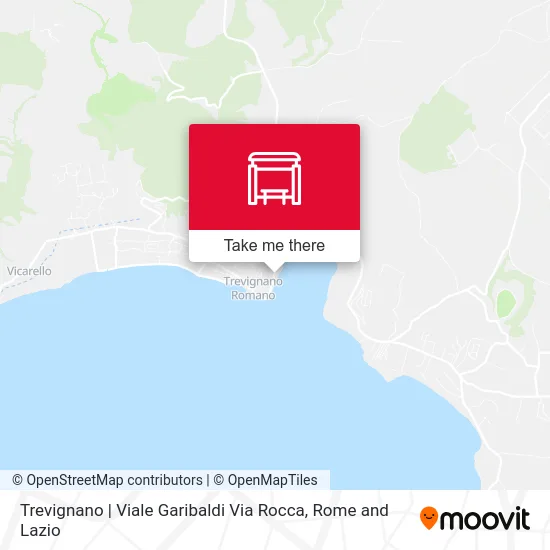 Trevignano | Viale Garibaldi Via Rocca map
