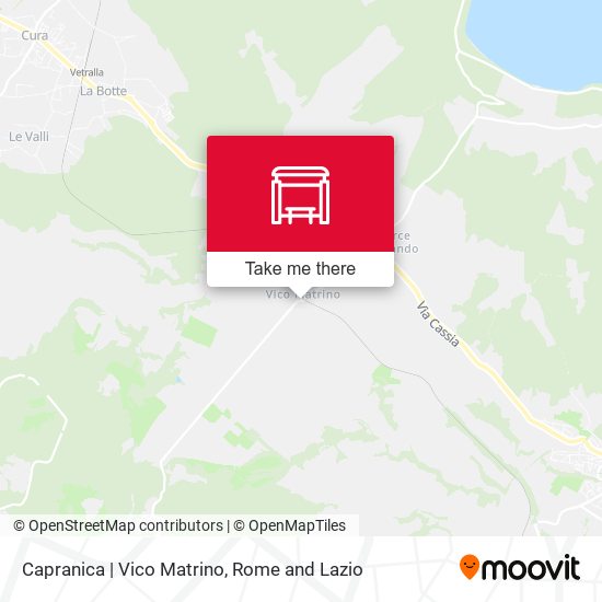 Capranica | Vico Matrino map