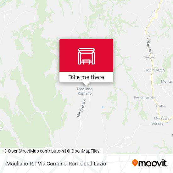 Magliano R. | Via Carmine map