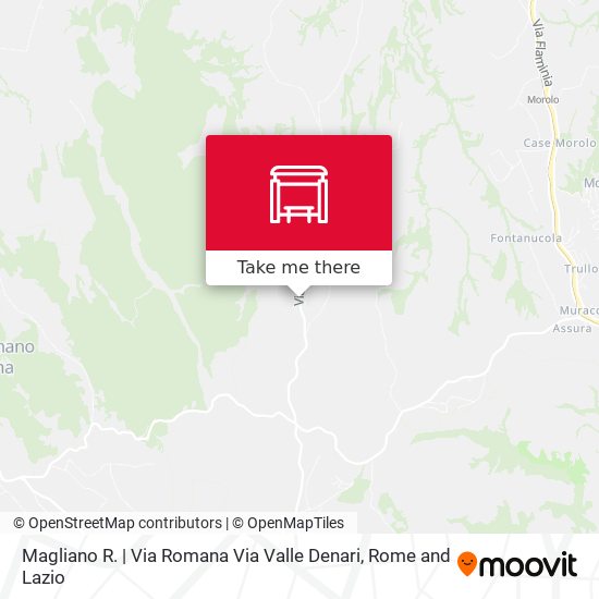 Magliano R. | Via Romana Via Valle Denari map