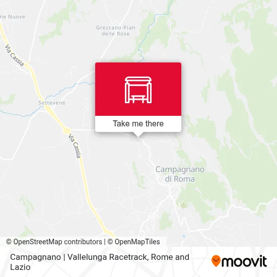 Campagnano | Vallelunga Racetrack map