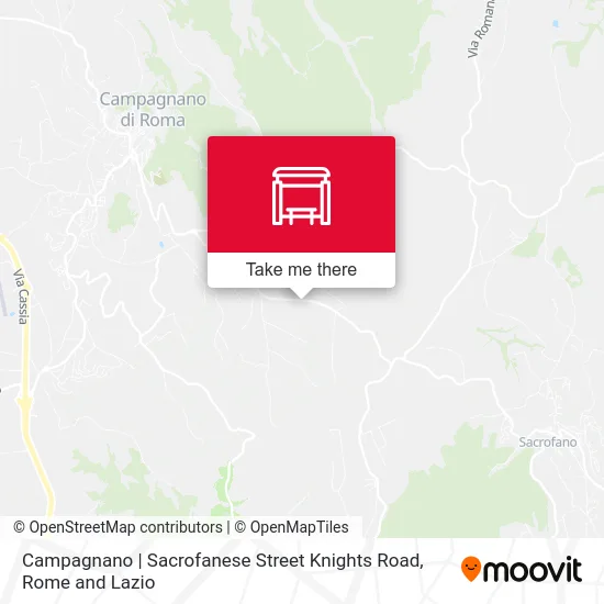Campagnano | Sacrofanese Street Knights Road map