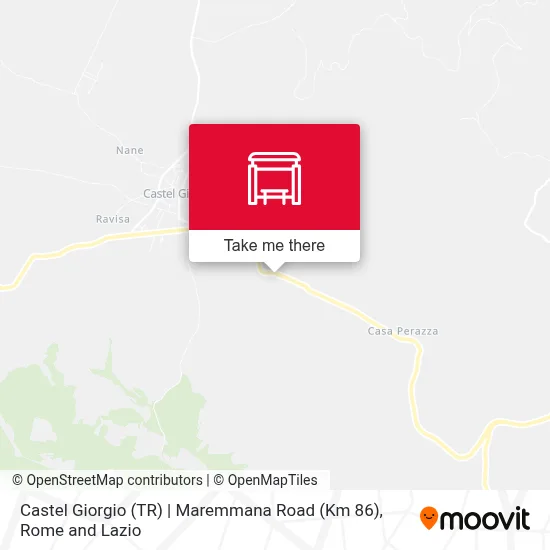 Castel Giorgio (TR) | Maremmana Road (Km 86) map