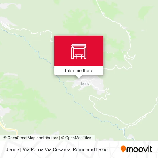 Jenne | Via Roma Via Cesarea map