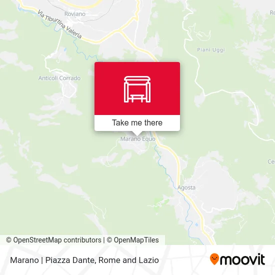 Marano | Piazza Dante map