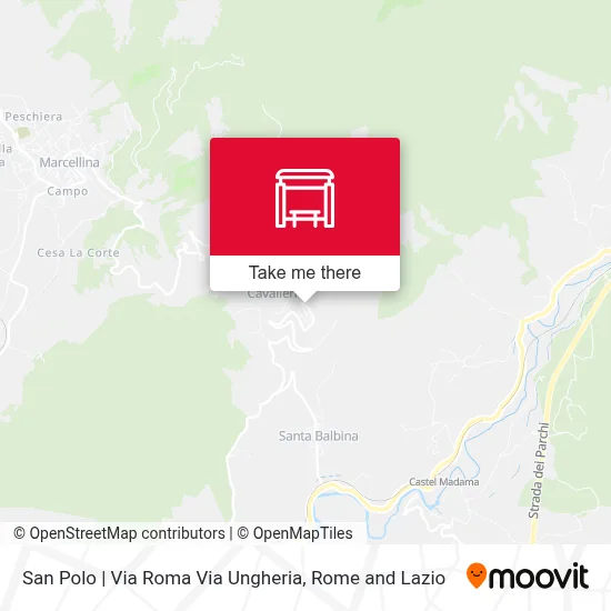 San Polo | Via Roma Via Ungheria map